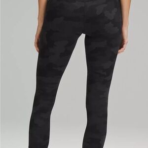 Lululemon Align Women's Black Camouflage Leggings Size 6